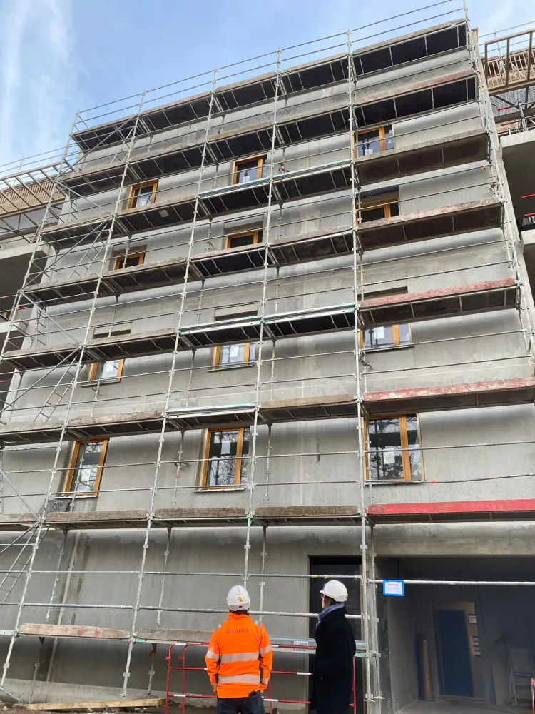 Immeuble balcon