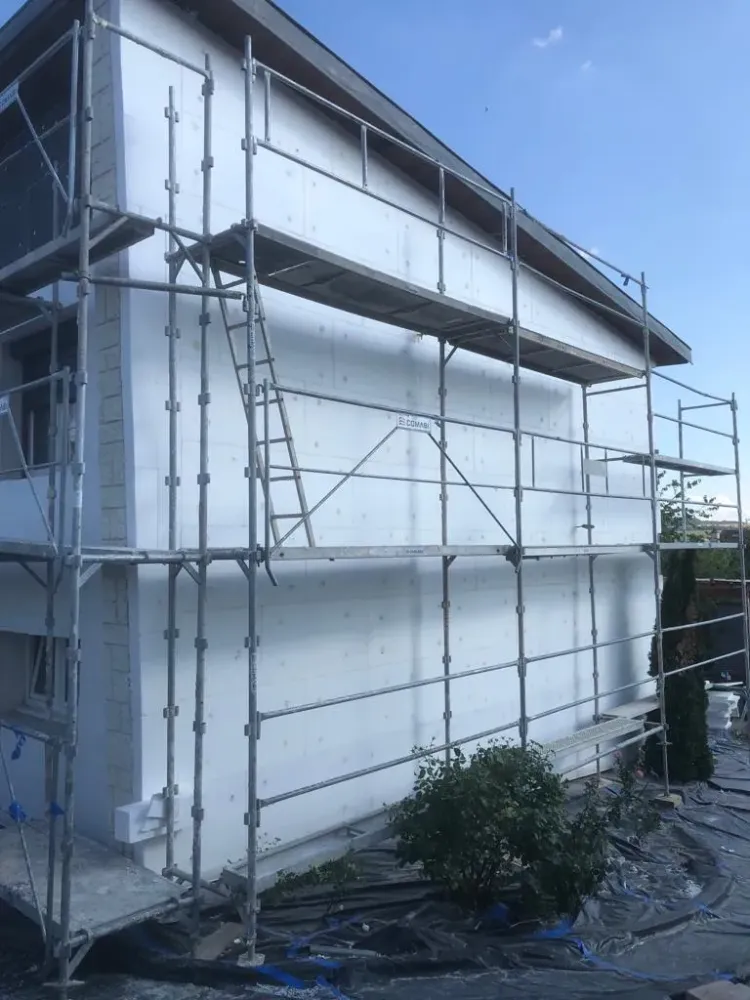 Enduit de façade à Luneville